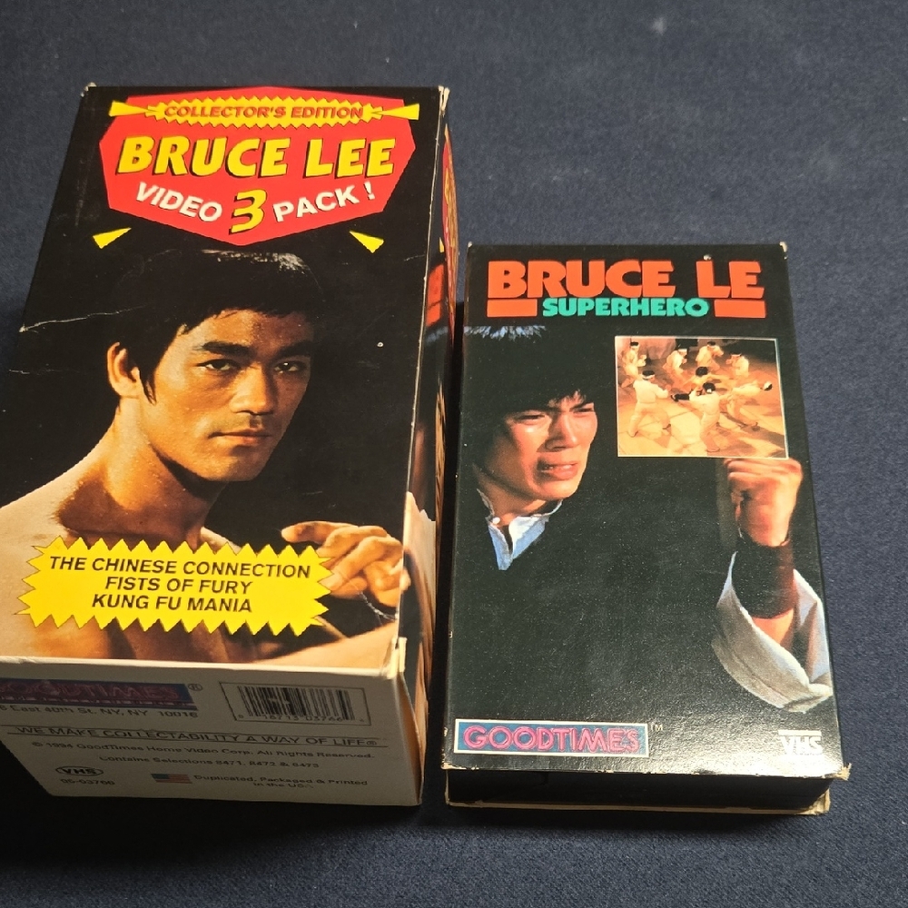 Bruce Lee Superhero Video 3 Pack